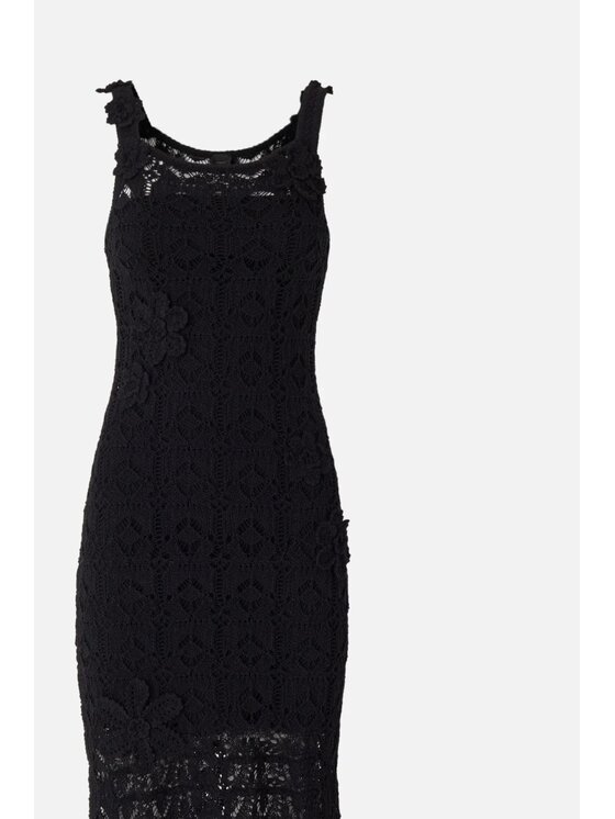PINKO PINKO Vestito da giorno Juncus Abito Nero Slim Fit