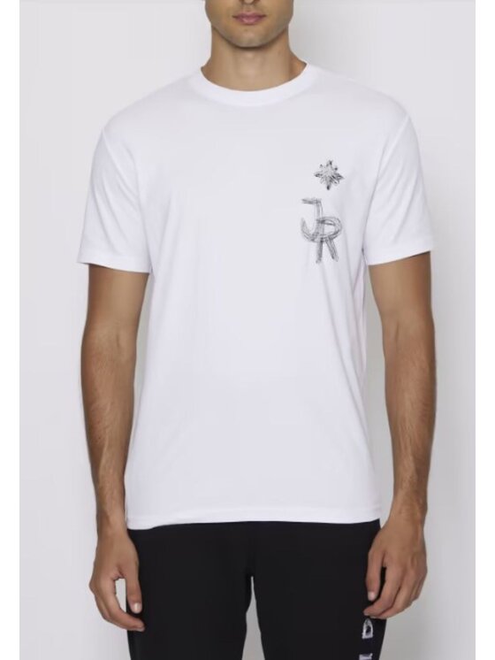 John Richmond John Richmond T-shirt T-shirt da uomo John Richmond Bianco Regular Fit