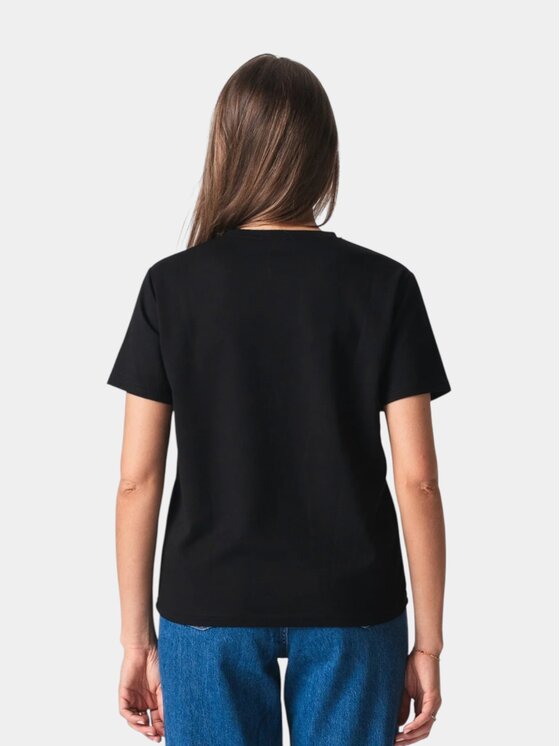 TeeShoppen TeeShoppen T-Shirt 'Basic Collection' Czarny Oversize