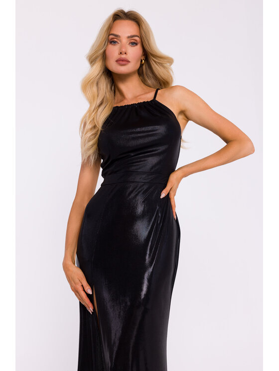 Made of Emotion Made of Emotion Abito da sera M833 Nero Sexy Straight Fit
