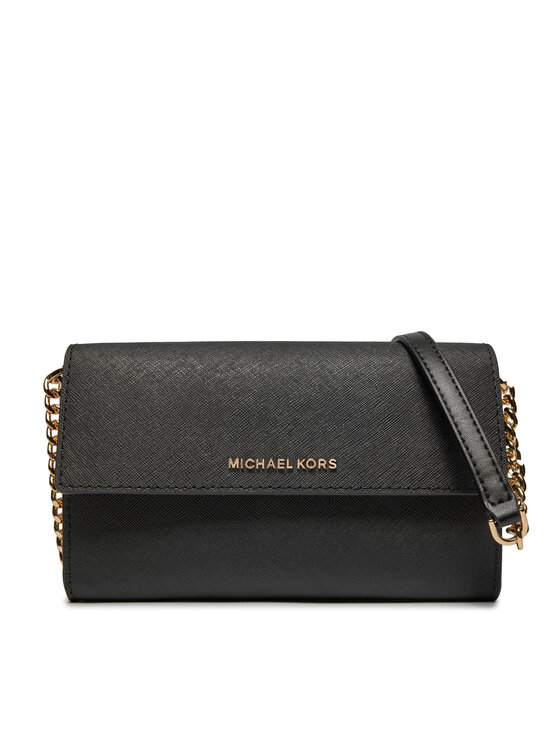 MICHAEL Michael Kors Kabelka Jet Set 32R4GJ6C9L Čierna