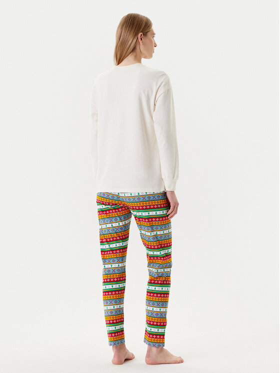 United Colors Of Benetton United Colors Of Benetton Pijama 37MW3P03I Colorat Regular Fit