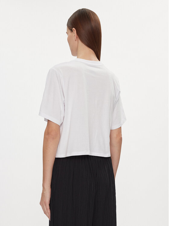 DKNY Sport DKNY Sport Majica DP2T8559 Bela Relaxed Fit
