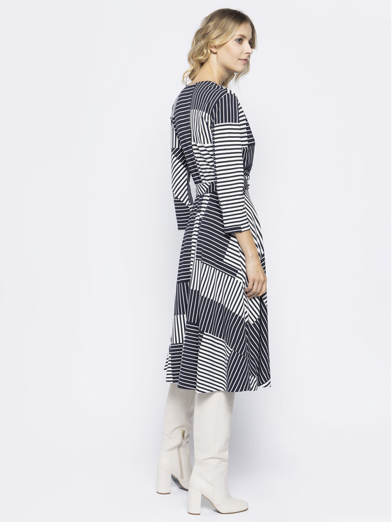 Sportmax Code Sportmax Code Φόρεμα κοκτέιλ Acqua 56210507 Σκούρο μπλε Skinny Fit