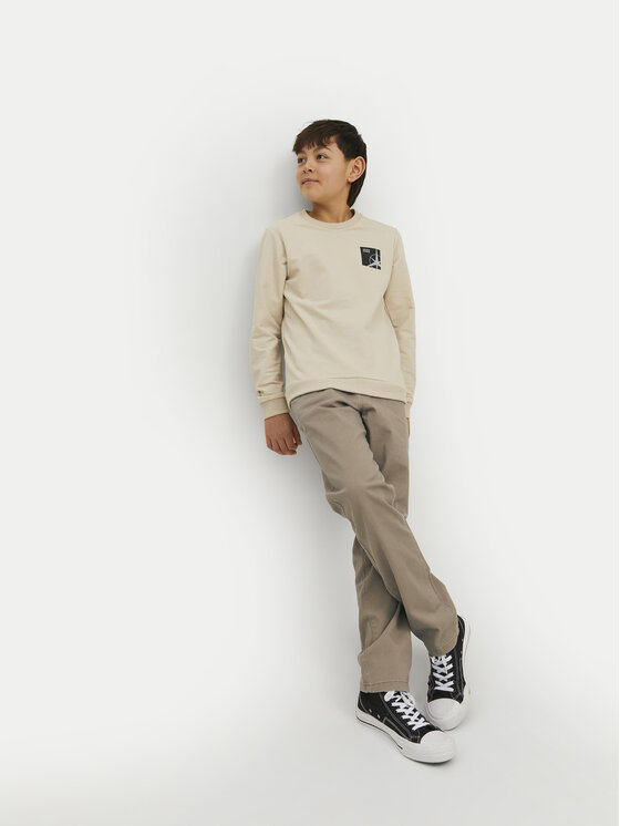 Jack&Jones Junior Jack&Jones Junior Chino hlače Marco 12224625 Bež Regular Fit
