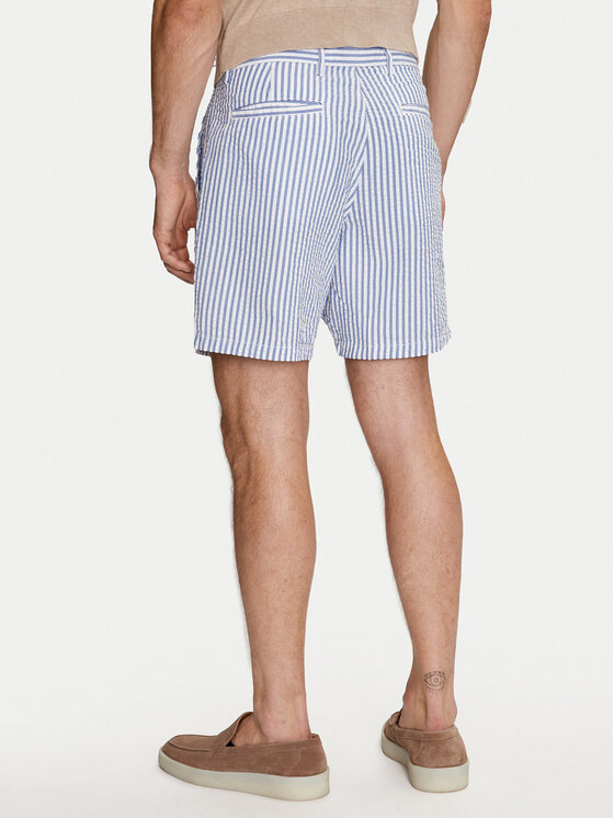 Gap Gap Auduma šorti 624260-03 Zils Regular Fit