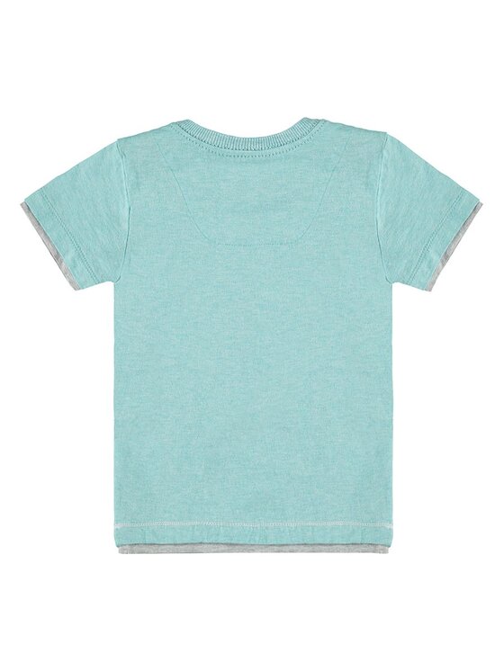 Kanz Kanz T-Shirt 1713471-3054 Niebieski Basic Fit