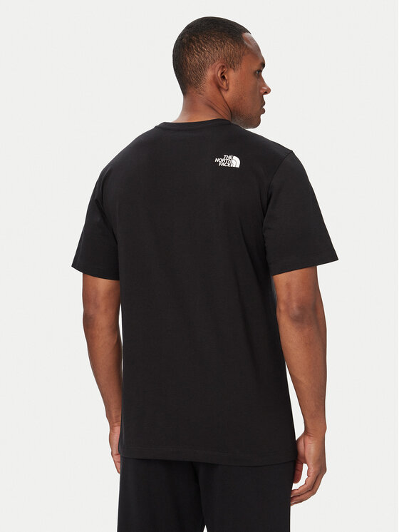 The North Face The North Face T-Shirt Evolution Half Dome NF0A8B6J Μαύρο Regular Fit