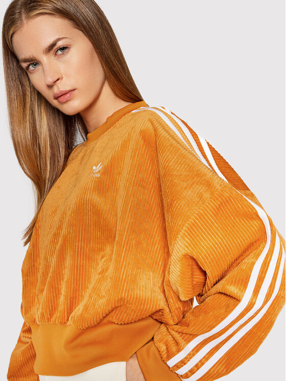 Felpa adicolor Classic H37847 Arancione Relaxed