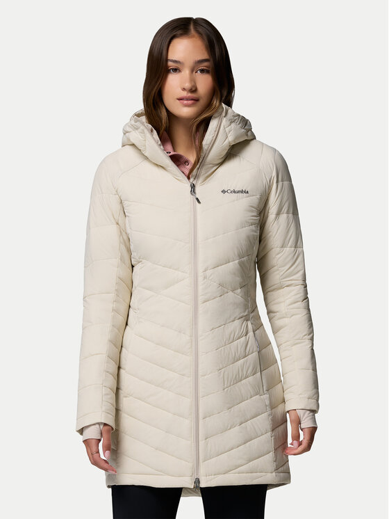 Columbia Columbia Zimní bunda Joy Peak™ II 2088641 Béžová Regular Fit