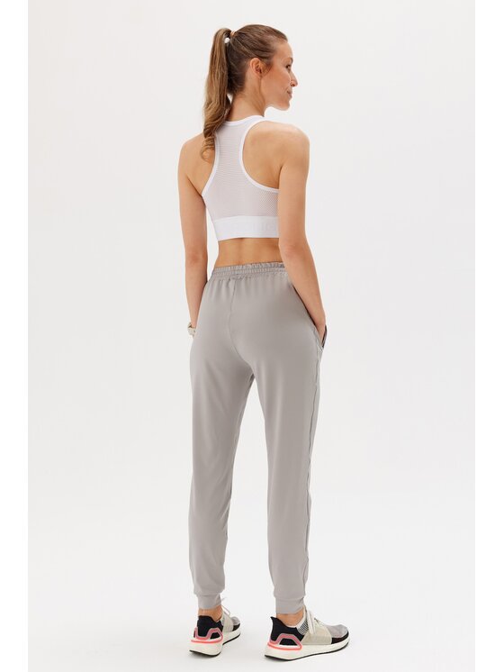 ROUGH RADICAL ROUGH RADICAL Spodnie dresowe ACTIV RUN WOMEN LONG Szary Active Fit