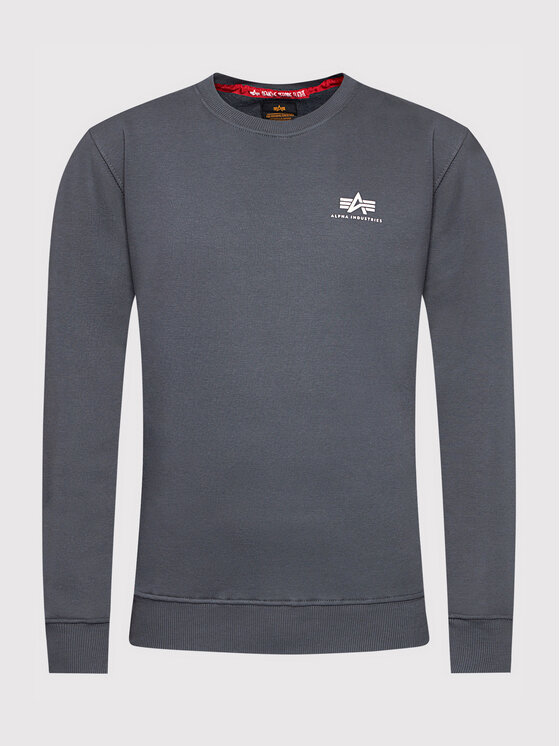 Alpha Industries Alpha Industries Mikina Basic 188307 Sivá Regular Fit