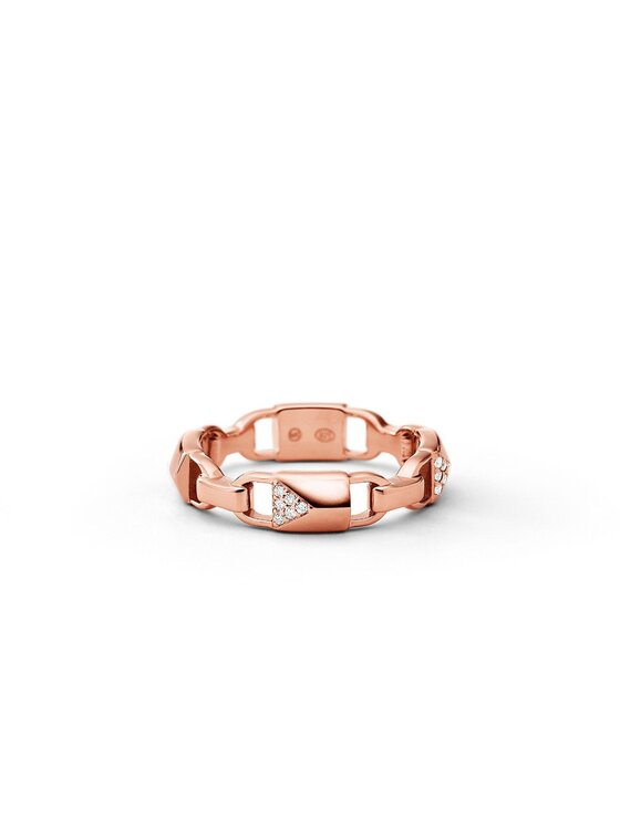 Michael Kors Michael Kors Pierścionek MKC1024AN791504 Różowe złoto