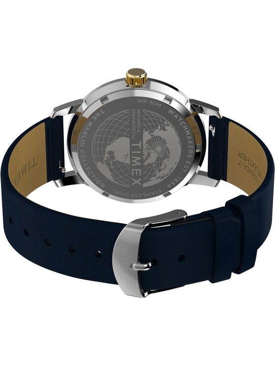 Timex Timex Hodinky TW2Y47900 Modrá