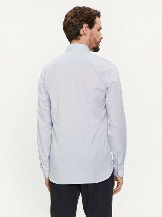 Tommy Hilfiger Tommy Hilfiger Camicia MW0MW33762 Celeste Regular Fit