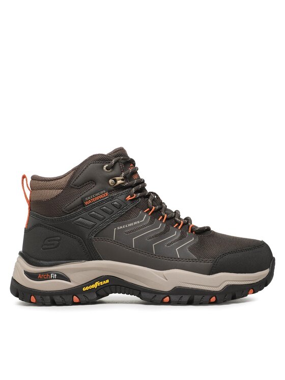 Skechers Skechers Pohodni čevlji Arch Fit Dawson Raveno 204634/BRN Rjava