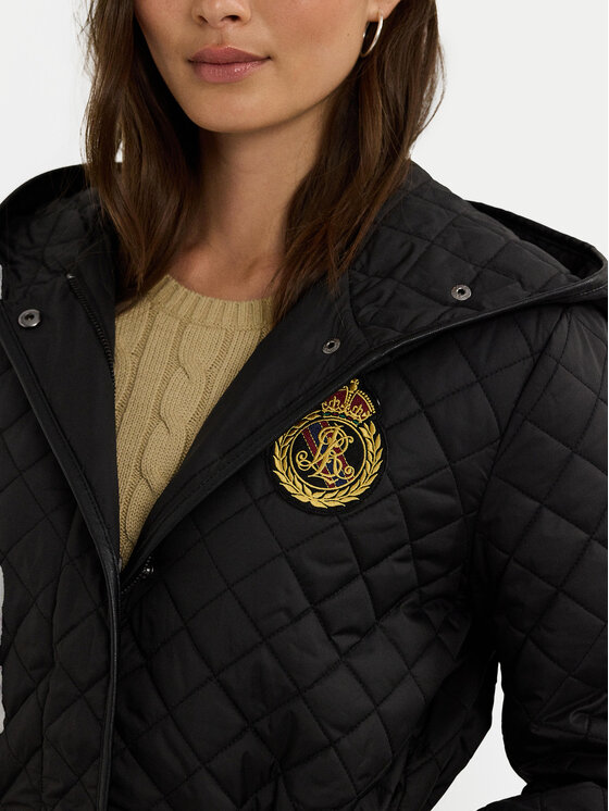 LAUREN RALPH LAUREN Lauren Ralph Lauren Демісезонна куртка 297951264001 Чорний Straight Fit