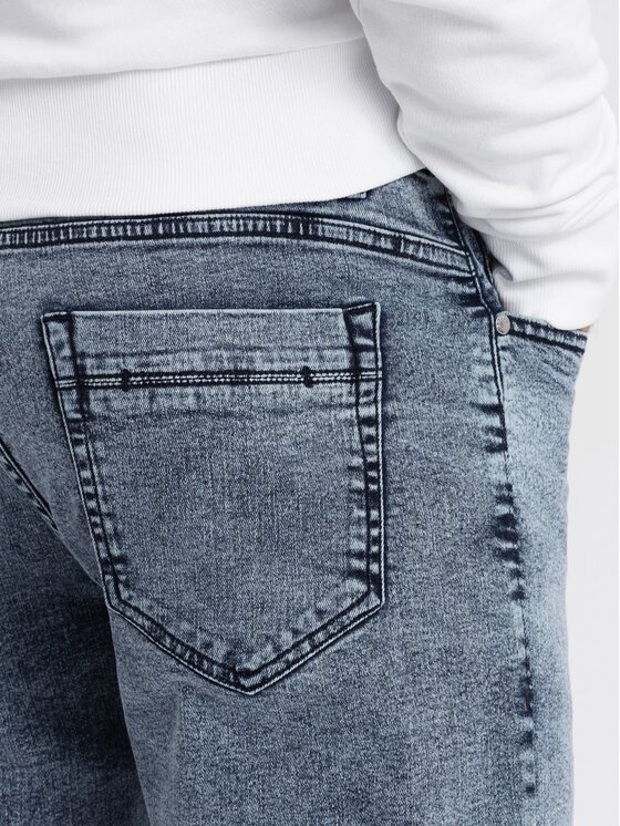 Ombre Ombre Jeansy P923 Modrá Regular Fit