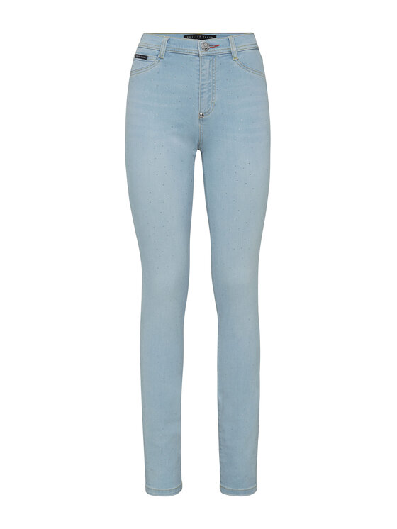 PHILIPP PLEIN PHILIPP PLEIN Jeggings 21883 Azzurro chiaro