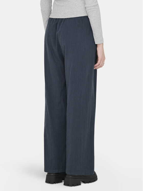 ONLY ONLY Spodnie materiałowe Tizana 15319090 Niebieski Regular Fit