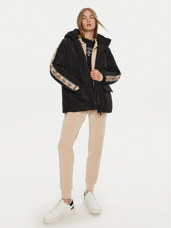 Guess Guess Giacca di transizione V4BL07 WGMX2 Nero Regular Fit