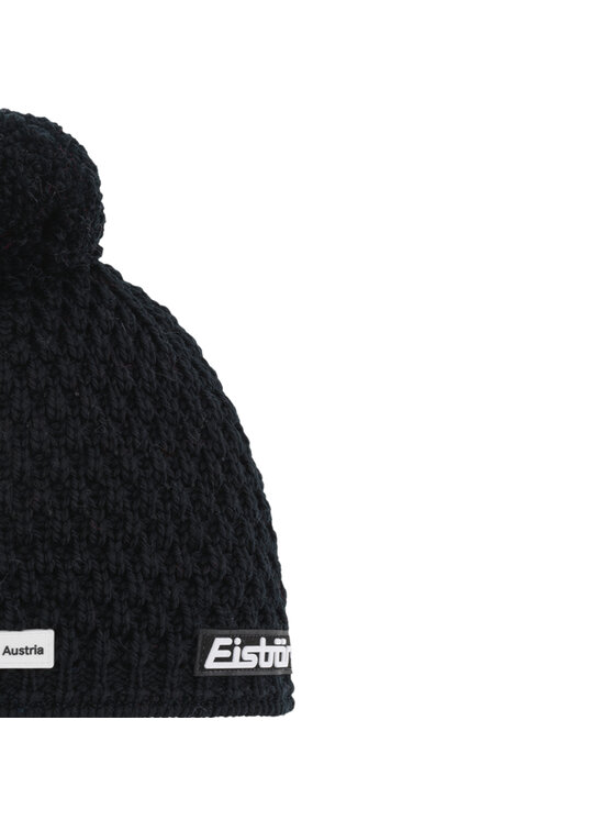 Eisbär Eisbär Czapka Eisbar Trail Pompon MU SKA Czarny