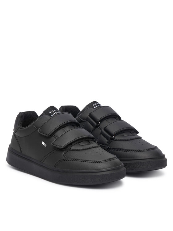 Tommy Hilfiger Tommy Hilfiger Superge Low Cut Velcro Sneaker T3X9-35240-1355 M Črna