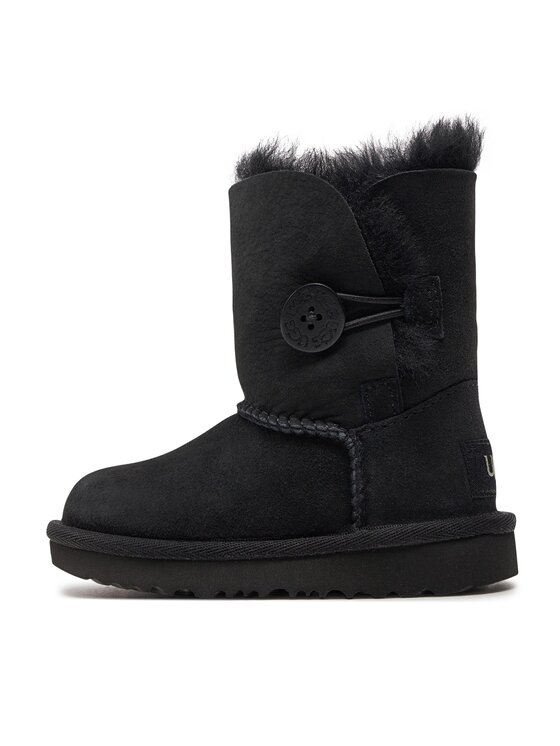 Ugg Ugg Μπότες Χιονιού T Bailey Button II 1017400T Μαύρο