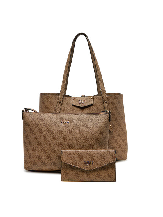Guess Guess Ročna torba Brenton Tote HWEBG8 39023 Rjava