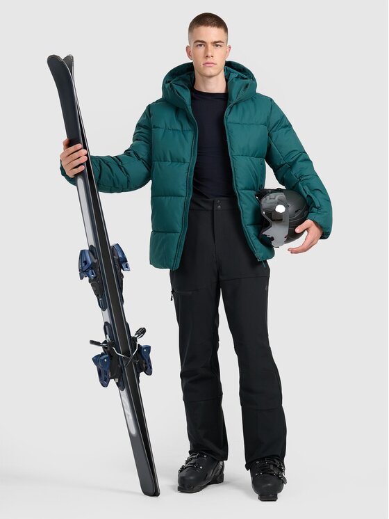 4F 4F Pantaloni da sci 4FWAW25TFTRM0926-20S Nero Regular Fit