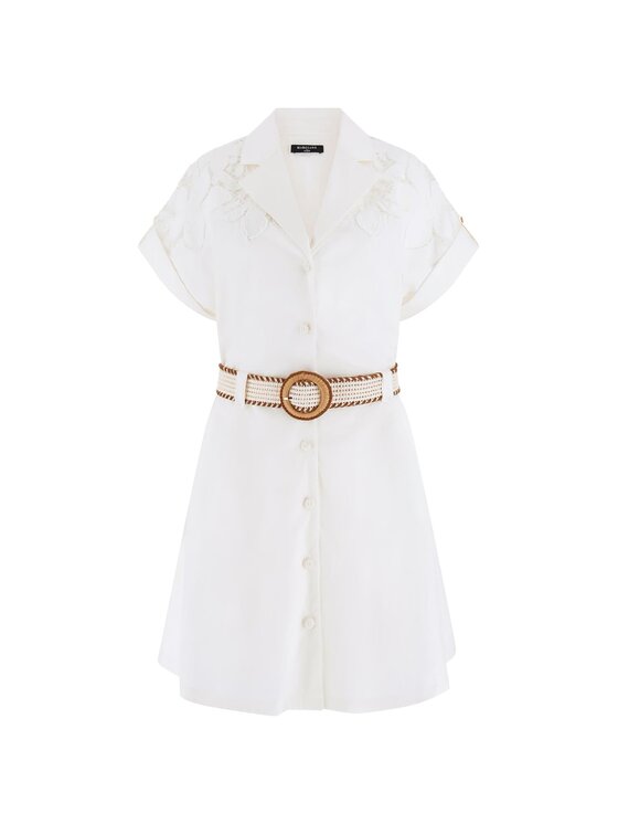 Marciano Guess Marciano Guess Φόρεμα καθημερινό 182406 Μπεζ Classic Fit