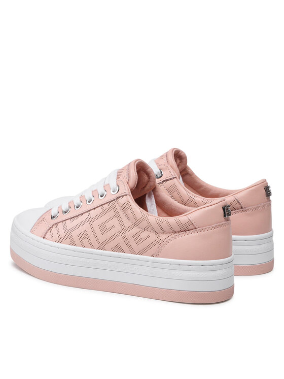 Guess Guess Sneakers aus Stoff Bells3 FL5B3L ELE12 Rosa