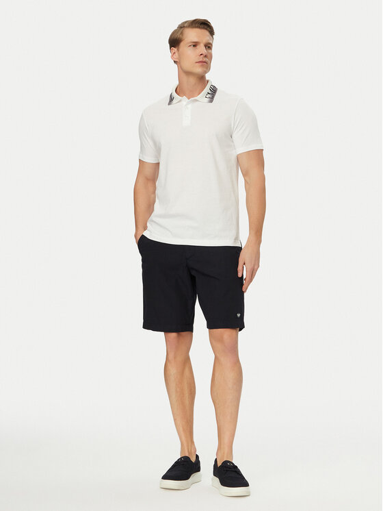 Emporio Armani Emporio Armani Polo EM000571 AF20432 U0002 Bianco Regular Fit