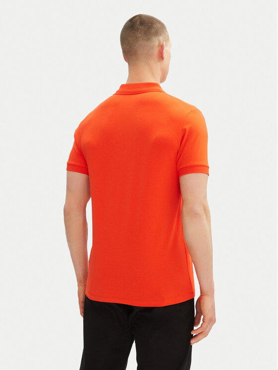 KARL LAGERFELD KARL LAGERFELD Polo 745088 552235 Czerwony Regular Fit