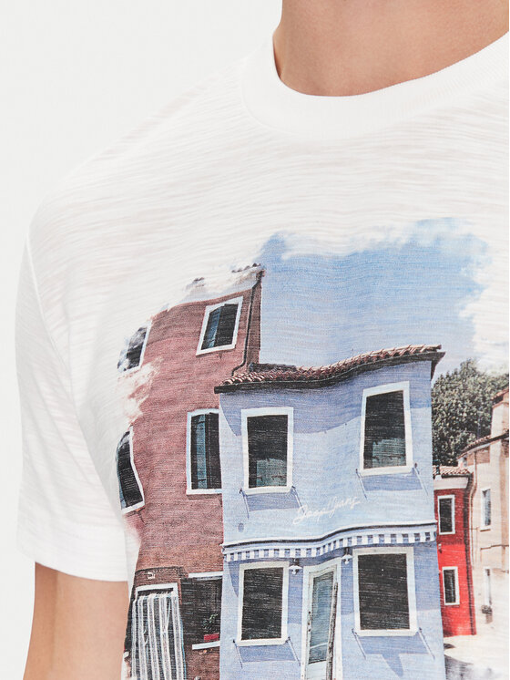 JOOP! Jeans JOOP! Jeans Футболка 15 JJJ-29Albin 30045721 Білий Modern Fit