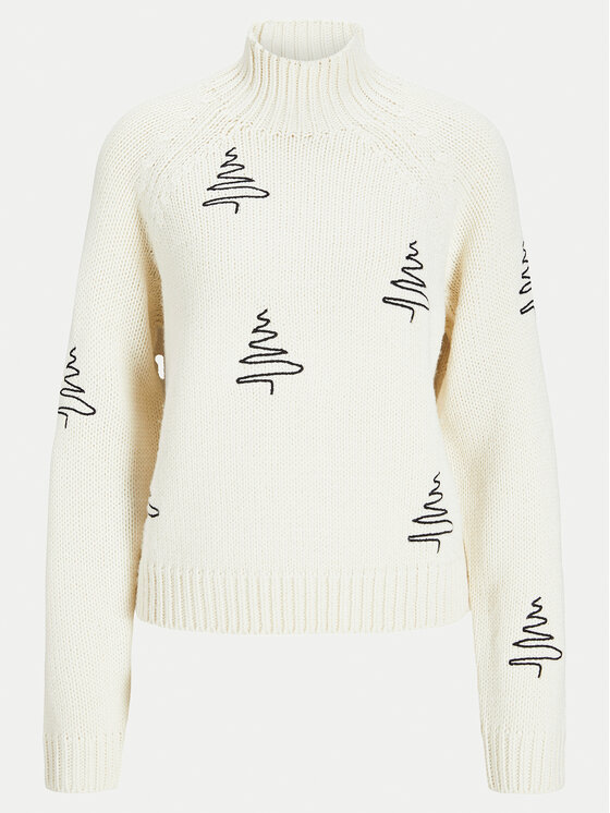 JJXX JJXX Krekls ar augstu apkakli Hollie 12266675 Écru Regular Fit