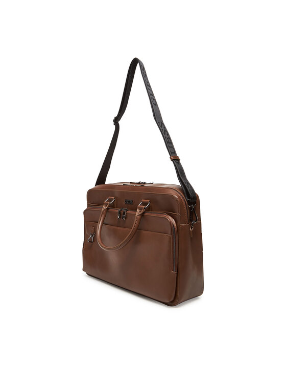 Guess Guess Torba za laptop HMBOCA P5338 Smeđa