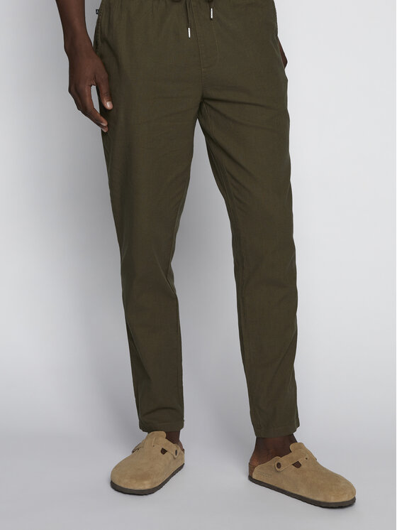 Matinique Текстилни панталони Barton 30206031 Зелен Regular Fit