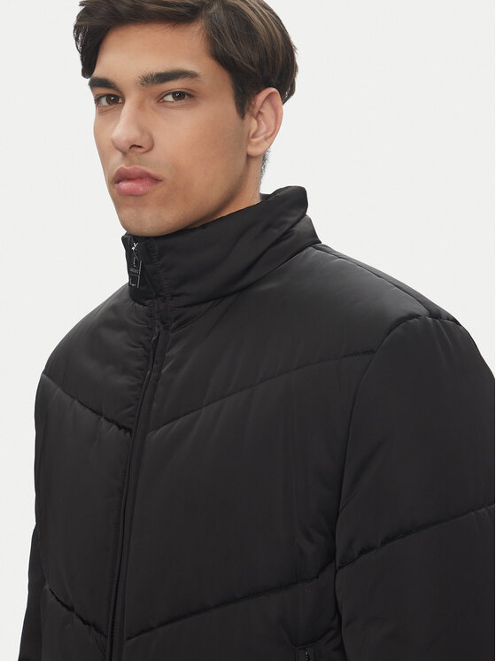 HUGO HUGO Zimní bunda Bero2531 50541590 Černá Regular Fit