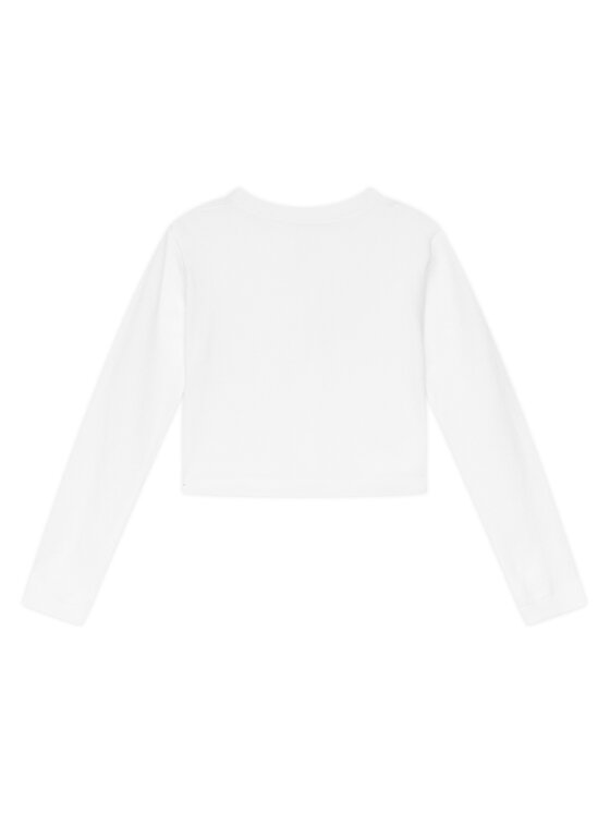 Mayoral Mayoral Pletena jopica 321 Bela Regular Fit