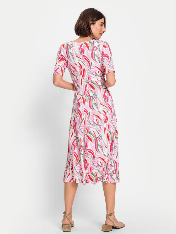 Olsen Olsen Ежедневна рокля 13001759 Цветен Regular Fit
