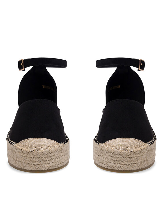 DeeZee DeeZee Espadrile WSS990-215 Črna