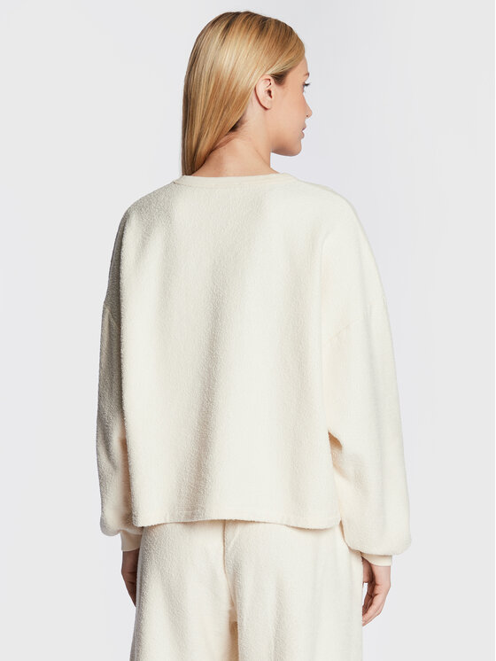American Vintage American Vintage Majica dugih rukava Bobypark BOBY03AH22 Écru Relaxed Fit