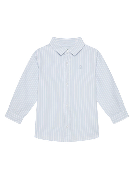 United Colors Of Benetton United Colors Of Benetton Srajca 54AZGQ00J Svetlo modra Regular Fit