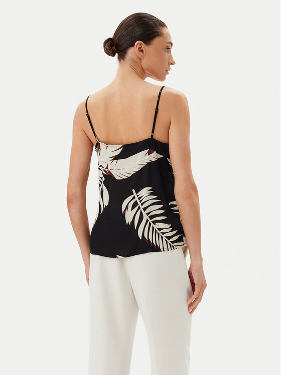 Vero Moda Vero Moda Top Easy Joy 10297362 Czarny Regular Fit