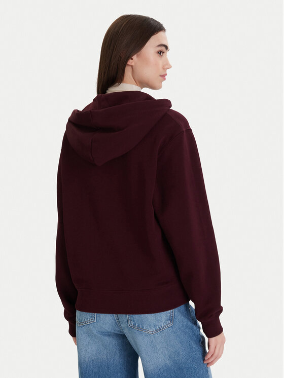 Tommy Hilfiger Tommy Hilfiger Світшот WW0WW46126 Бордовий Regular Fit