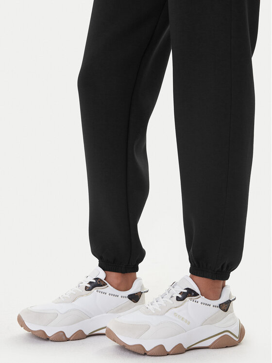 Guess Guess Спортивні штани Cecilia V4BB13 K7UW2 Чорний Regular Fit