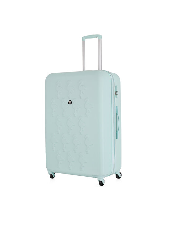 Semi Line Semi Line Valigia grande T5927-3 Turchese