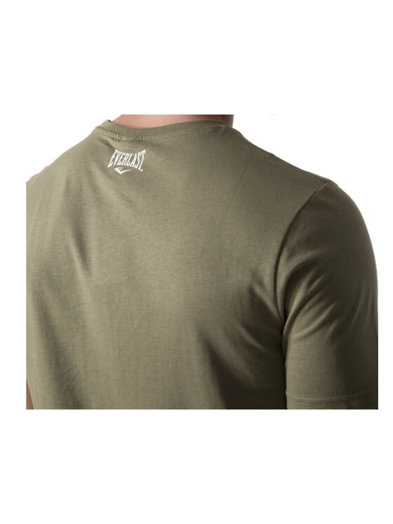 Everlast Everlast T-Shirt 37M290J86 9700 Zielony Standard Fit