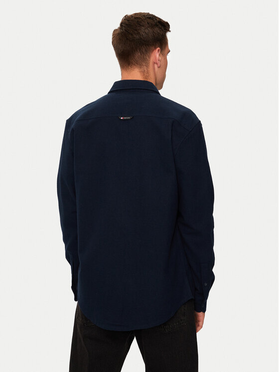 Tommy Jeans Tommy Jeans Cămașă DM0DM19656 Bleumarin Regular Fit